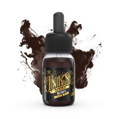 AK Interactive 30ml Ink - Brown Black # 16011