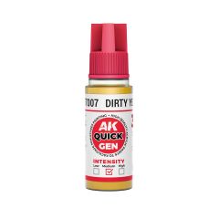AK Interactive 18ml Quick Gen Colour – Dirty Yellow # 17007