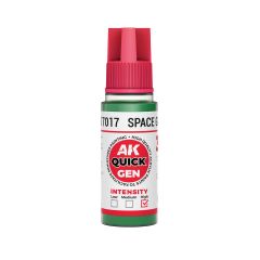 AK Interactive 18ml Quick Gen Colour – Space Green # 17017