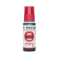 AK Interactive 18ml Quick Gen Colour – Space Dark Green # 17019