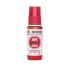 AK Interactive 18ml Quick Gen Colour – Reddish Orange # 17035
