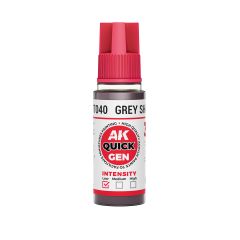AK Interactive 18ml Quick Gen Colour – Grey Shadow # 17040