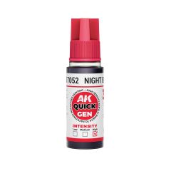 AK Interactive 18ml Quick Gen Colour – Night Black # 17052