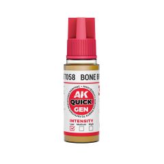 AK Interactive 18ml Quick Gen Colour – Bone Brown # 17058