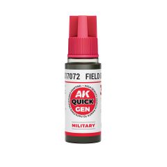 AK Interactive 18ml Quick Gen Colour – Field Grey # 17072