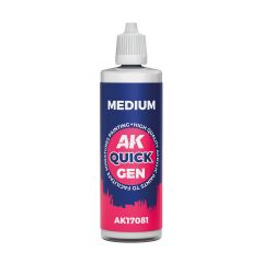 AK Interactive 60ml Quick Gen Colour – Medium For Quick Gen Paints # 17081