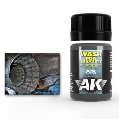 AK Interactive 35ml Exhaust Wash # 2040