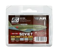 AK Interactive 1937-1941 Soviet Aircraft Colours Set # 2250