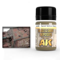 AK Interactive 35ml Sand Yellow Deposit # 4061