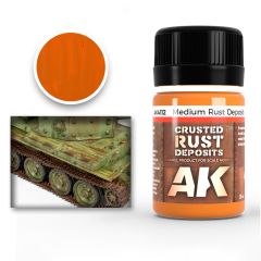 AK Interactive 35ml Medium Rust Deposit # 4112