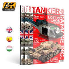 AK Interactive Tanker Techniques Magazine Issue 04 Damage Inc # 4820
