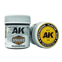 AK Interactive 100ml Weathering Plaster Base # 00617