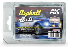 AK Interactive Race Set Asphalt Effects # 8090