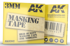 AK Interactive Masking Tape 3 mm # 8202
