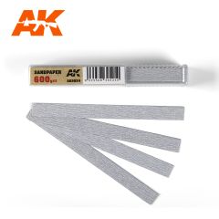 AK Interactive 50 x Dry Sandpaper 600 grit # 9024
