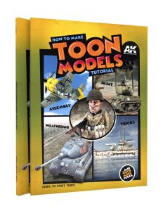 AK Interactive How To Make Toon Models Tutorial Book # 911