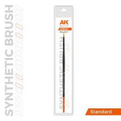 AK Interactive Synthetic Brush – Round 1 # B008