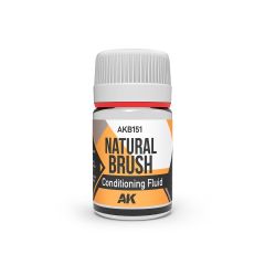 AK Interactive 35ml Natural Brush Conditioning Fluid # B151