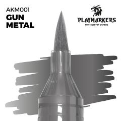 AK Interactive Playmarkers Gun Metal Paint # M001