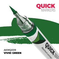 AK Interactive Quick Marker - Vivid Green # 009