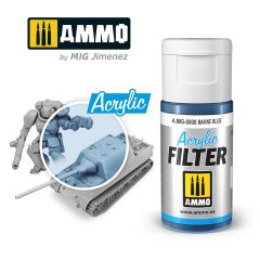 Ammo Mig Jimenez 15ml Acrylic Filter Marine Blue # 0808