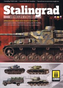 Ammo Mig Jimenez Stalingrad Vehicles Colors - German and Russian Camouflages in the Battle of Stalingrad # 6146