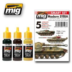 Ammo by Mig Jimenez Modern Syrian Camouflage Set # 7103