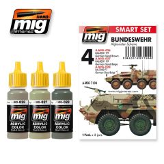 Ammo by Mig Jimenez Bundeswehr Afghanistan Scheme Set 7104