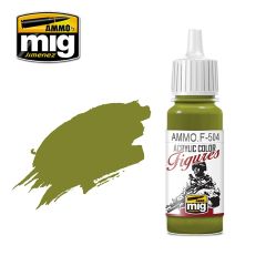 Ammo by Mig Jimenez 17ml Figure Series Yellow Green FS-34259 # 504