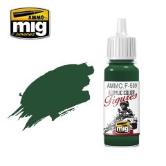 Ammo by Mig Jimenez 17ml Figure Series Uniform Green Base FS-34128 # 509