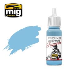 Ammo by Mig Jimenez 17ml Figure Series Light Sky Blue # 524