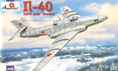 Amodel 1/72 Ilyushin Il-40 Brawny with short intakes # 72158 - Plastic Model Kit
