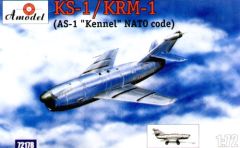 Amodel 1/72 RAKETA KS-1 / KRM # 72178 - Plastic Model Kit