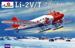 A Model 1/72 Lisunov Li-2 V / T (Polar Aviation) # 72234 - Plastic Model Kit