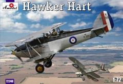 A Model 1/72 Hawker Hart # 72240 - Plastic Model Kit