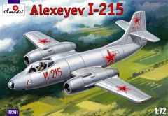 A Model 1/72 Alexeyev I-215 # 72261 - Plastic Model Kit