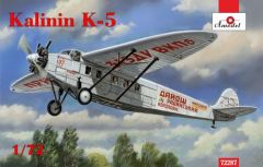 Amodel 1/72 KALININ K5 # 72287 - Plastic Model Kit