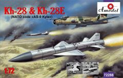 AModel 1/72 Kh-28 & Kh-28E rockets NATO code 'AS-9 Kyle' # 72288 - Plastic Model Kit
