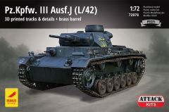 Attack Kits 1/72 Pz.Kpfw.III Ausf.J # 72976