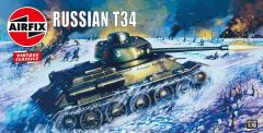 Airfix 1/76 Soviet T-34 Tank 'Vintage Classic Series' # 01316V