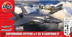 Airfix 1/72 Then & Now - Supermarine Spitfire Mk.Vc & Lockheed F-35B Lightning II # 50190