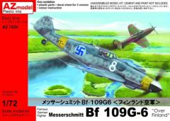 AZ Model 1/72 Messerschmitt Bf 109G-6 Over Finland # 74034