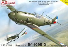 AZ Model 1/72 Messerschmitt Bf-109E-3 'In Yugoslavian Service' # 7688