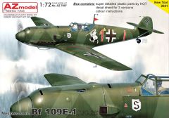 AZ Model 1/72 Messerschmitt Bf-109E-1 'JG.26' # 7697