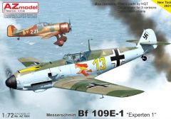 AZ Model 1/72 Messerschmitt Bf-109E-1 'Experten 1' # 7803