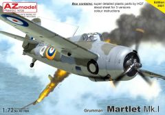 AZ Model 1/72 Grumman Martlet Mk.I 'FAA Service' # 7804