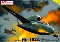 AZ Model 1/72 Heinkel He-162A-9 Salamander 'JG 300' # 7834