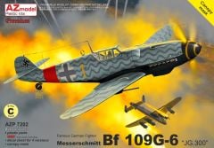AZ Model 1/72 Messerschmitt Bf-109G-6 "JG.300" Premium Edition # 7202
