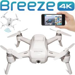 Yuneec Breeze Compact Premium 4K UHD Quadcopter with Camera White
