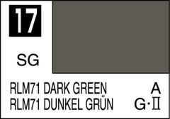  Mr Color 10ml Dark Green RLM71 Satin Gloss # C017